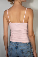 Beaded V-neck top