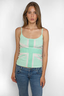 UK flag tank top