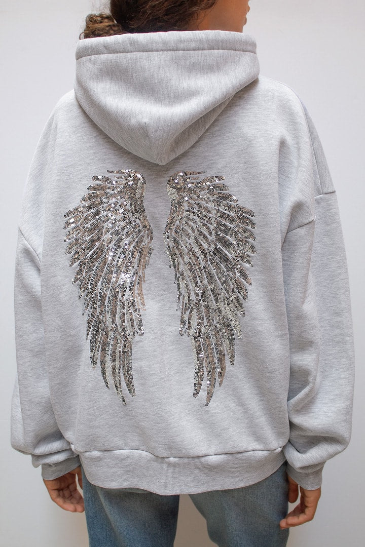 ♡新品未使用タグ付♡Subdued WINGS SEQUIN HOODIE s Wings sequin hoodie – Subdued