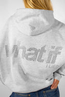 What if con strass hoodie