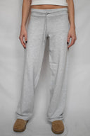 Wide-leg joggers with stars patch