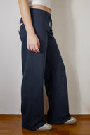 Wide-leg joggers with stars