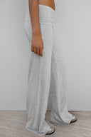 Cuffed pants with wings