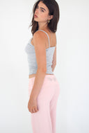 Wings turn-up trousers