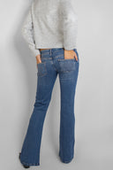 Embroidered pocket jeans