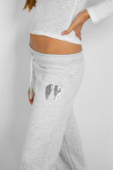Wings wide leg sweatpants