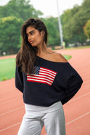 USA Flag Sweater
