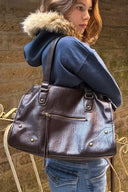 Bag with front pocket