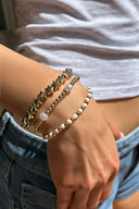 Set of beaded and star-shaped bracelets