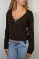 Wrap cardigan