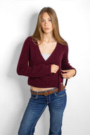 Wrap cardigan
