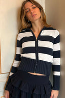 Hooded cardigan
