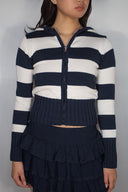 Hooded cardigan