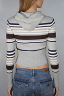 Zip-up cardigan