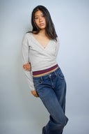Wrap cardigan