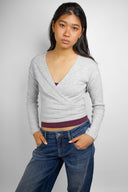 Wrap cardigan