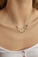 Layered heart necklace