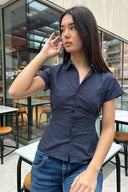 Shirt with collar