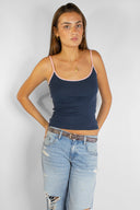 Scoop neck top