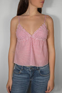 Top with ruffles