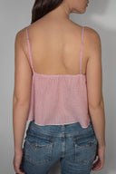 Top with ruffles