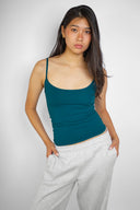 Scoop neckline top