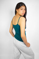 Scoop neckline top