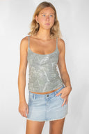 Scoop neckline top