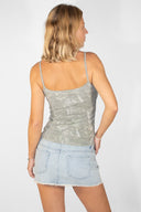 Scoop neckline top