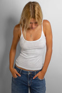 Scoop neck tank top