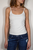 Scoop neck tank top