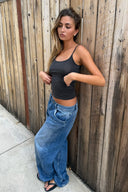 Scoop neck tank top
