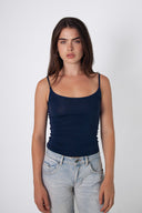 Scoop neckline top