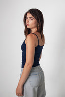 Scoop neckline top