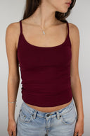 Scoop neckline top