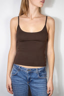 Scoop neckline top