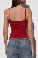 Scoop neckline top