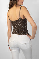 Scoop neckline top
