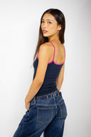 Scoop neckline top