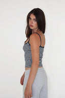 Scoop neck top
