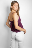 V-neck top