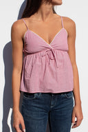 V-neck top