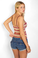 V-neck tank top