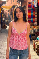 V-neck top