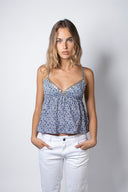 V-neck top