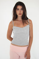 Lace tank top