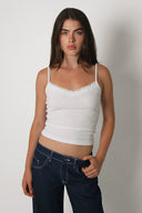 Lace tank top