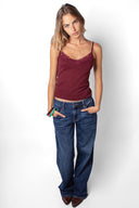 Lace tank top