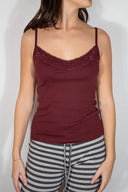 Lace tank top