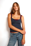 Twist front top